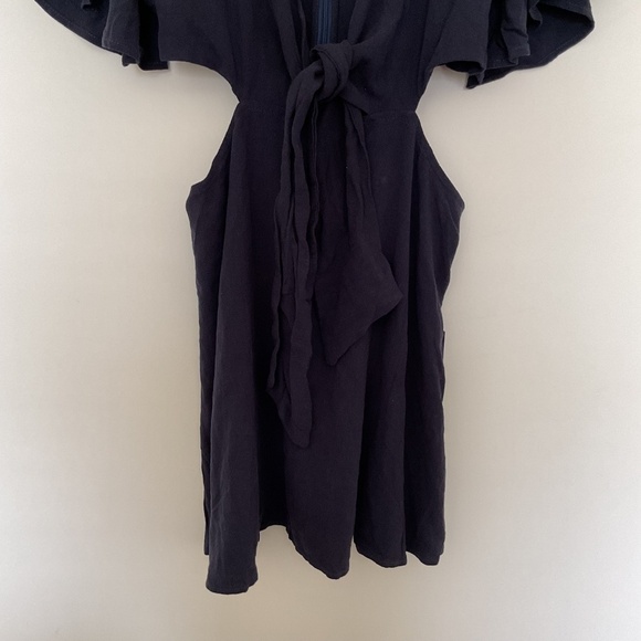 Lulu's Black Mini Dress - Picture 4 of 13